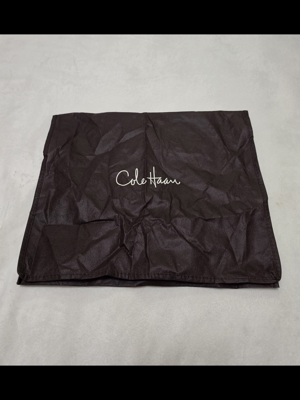 Cole Haan Brown Drawstring Shoe Dust Bag Non-Woven Dust Cover